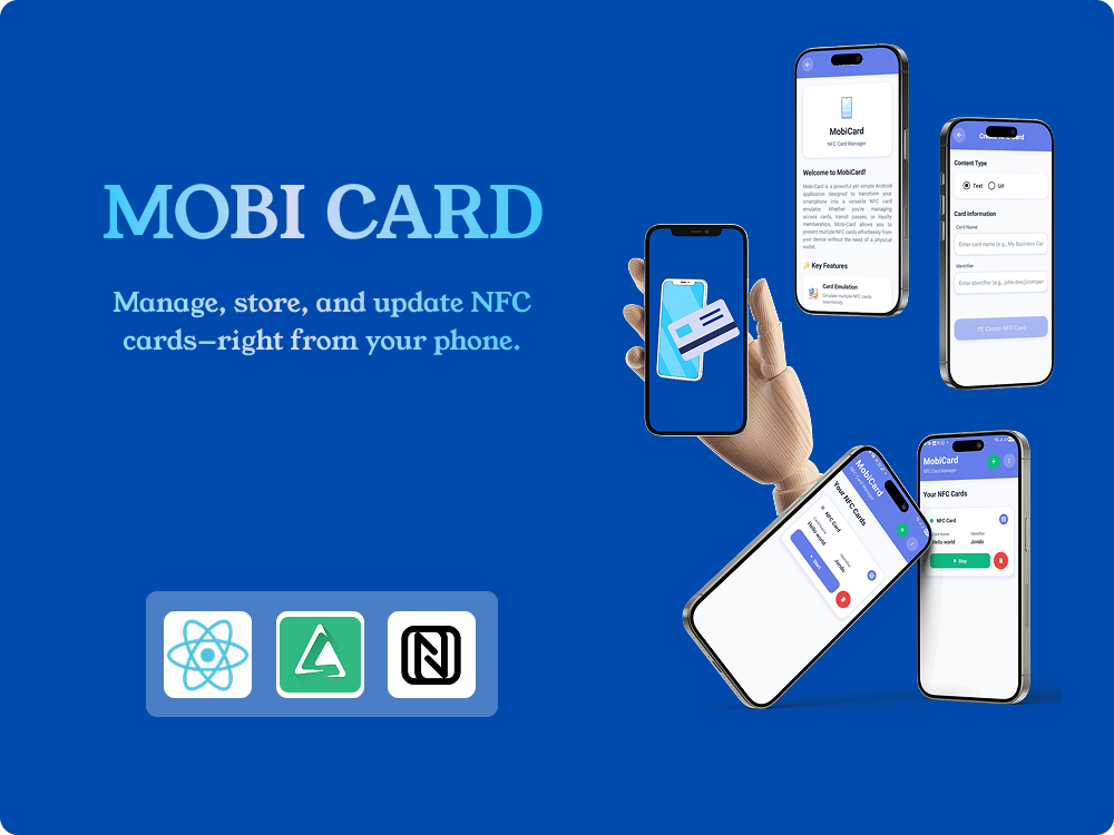 MobiCard - Smart NFC Card Emulator — Transform Your Smartphone into a Digital Wallet with NFC Technology